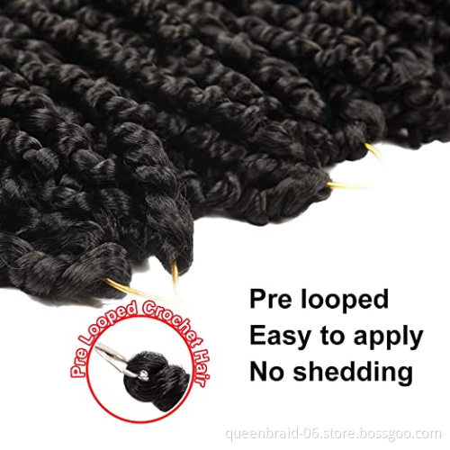 Passion Twist Hair Water Wave Crochet Braids for Passion Twist Crochet Hair Passion Twist Braiding Hair Extensions